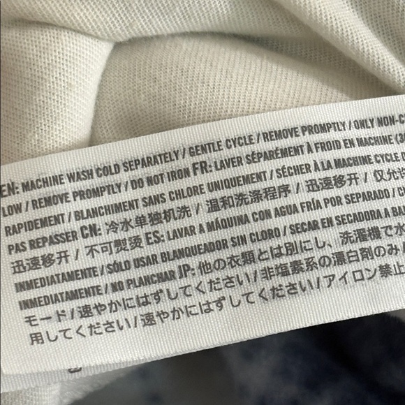 Abercrombie and Fitch A&F Blue Plaid Soft Sherpa Shacket Jacket Coat Size S - Picture 9 of 10